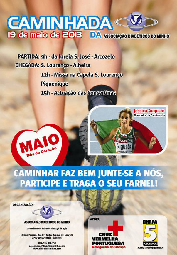 Caminhada - Mes do Coracao - Associação Diabéticos do Minho